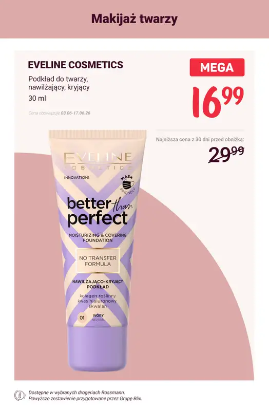 Rossmann - gazetka promocyjna Nowe MEGA PROMOCJE - od 03.06 od środy 03.06 do środy 17.06 - strona 7