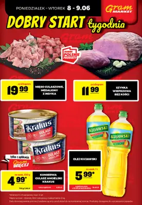 Gram Market - gazetka promocyjna Cały tydzień niskie ceny od piątku 05.06 do środy 10.06 - strona 4