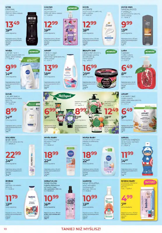 Drogerie Jawa - gazetka promocyjna Gazetka od środy 03.06 do piątku 03.07 - strona 10