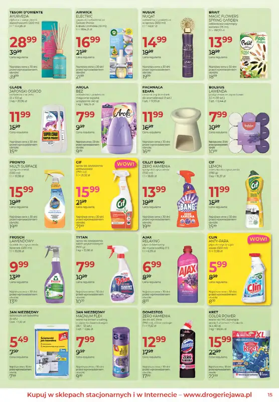 Drogerie Jawa - gazetka promocyjna Gazetka od środy 03.06 do piątku 03.07 - strona 15