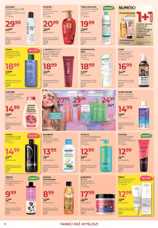 Drogerie Jawa - gazetka promocyjna Gazetka od środy 03.06 do piątku 03.07 - strona 12