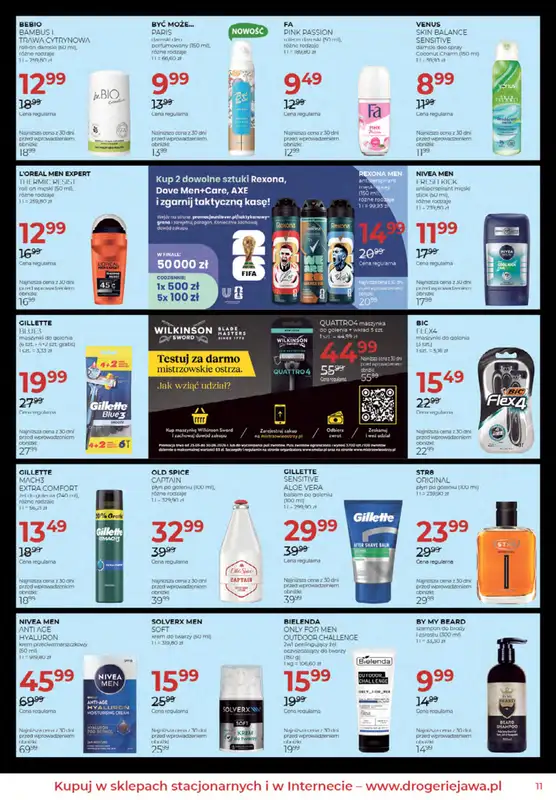 Drogerie Jawa - gazetka promocyjna Gazetka od środy 03.06 do piątku 03.07 - strona 11
