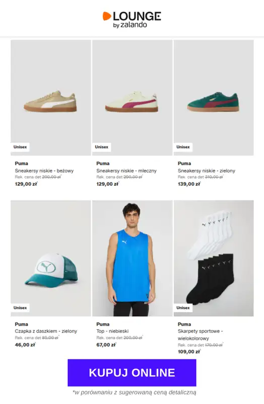 Lounge by Zalando - gazetka promocyjna Do -73% PUMA od środy 03.06 do piątku 05.06 - strona 2