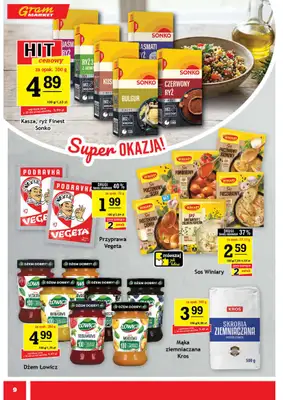 Gram Market - gazetka promocyjna Gazetka od środy 10.06 do wtorku 16.06 - strona 9