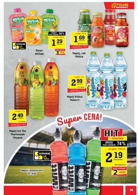 Gram Market - gazetka promocyjna Gazetka od środy 10.06 do wtorku 16.06 - strona 14