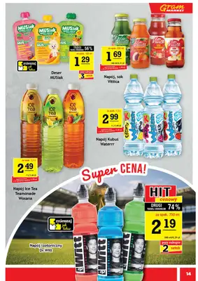 Gram Market - gazetka promocyjna Gazetka od środy 10.06 do wtorku 16.06 - strona 14