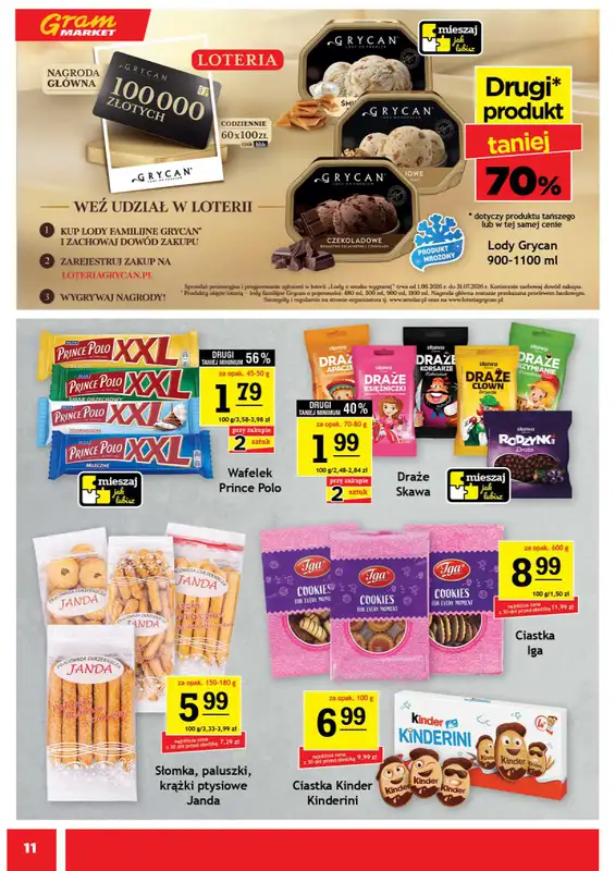 Gram Market - gazetka promocyjna Gazetka od środy 10.06 do wtorku 16.06 - strona 11