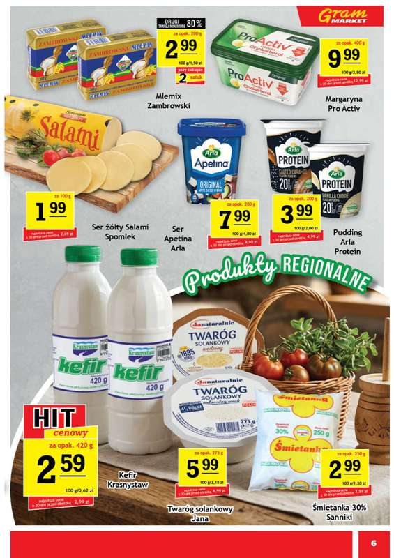 Gram Market - gazetka promocyjna Gazetka od środy 10.06 do wtorku 16.06 - strona 6