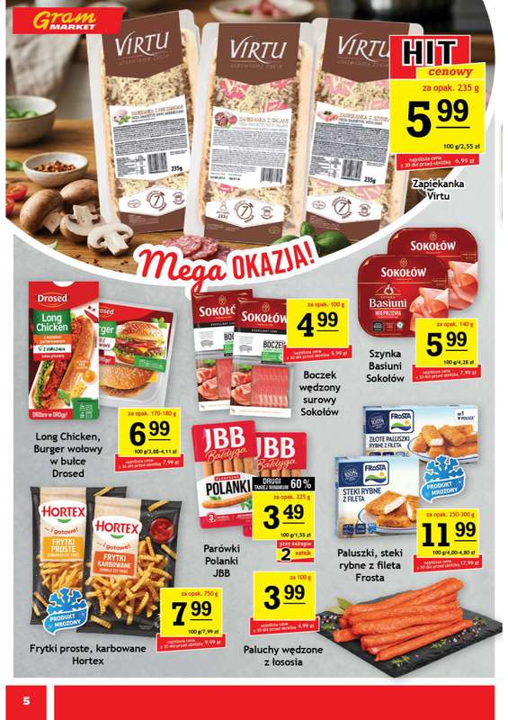Gram Market - gazetka promocyjna Gazetka od środy 10.06 do wtorku 16.06 - strona 5