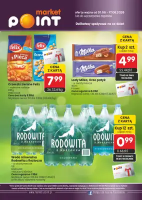 Market Point - gazetka promocyjna Gazetka od środy 03.06 do środy 17.06