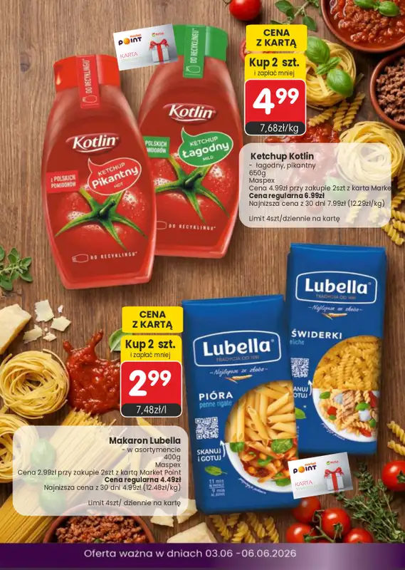 Market Point - gazetka promocyjna Gazetka od środy 03.06 do środy 17.06 - strona 6