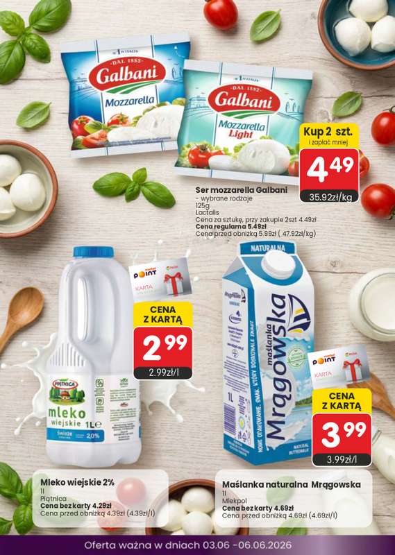 Market Point - gazetka promocyjna Gazetka od środy 03.06 do środy 17.06 - strona 3