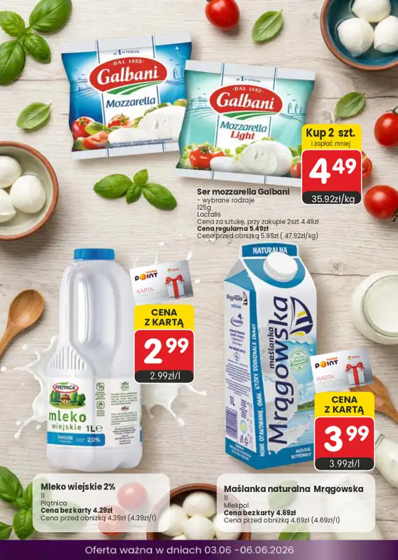 Market Point - gazetka promocyjna Gazetka od środy 03.06 do środy 17.06 - strona 3