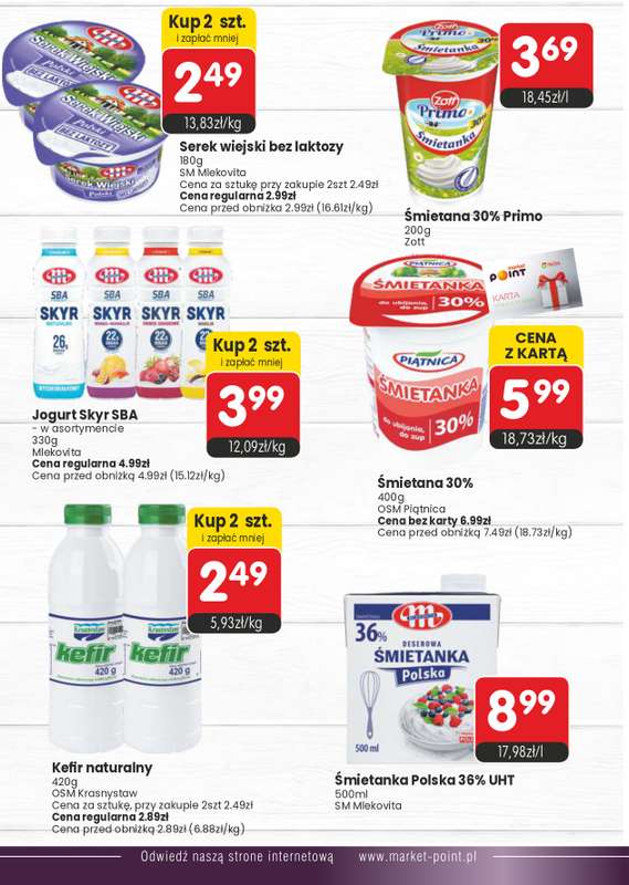 Market Point - gazetka promocyjna Gazetka od środy 03.06 do środy 17.06 - strona 12
