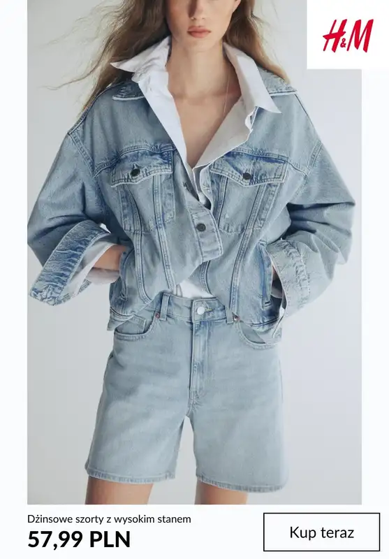 H&M - gazetka promocyjna Szorty damskie od środy 03.06  - strona 10