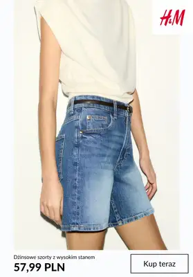 H&M - gazetka promocyjna Szorty damskie od środy 03.06  - strona 8