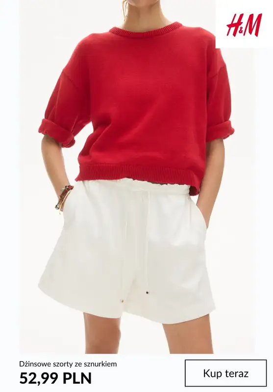 H&M - gazetka promocyjna Szorty damskie od środy 03.06  - strona 5