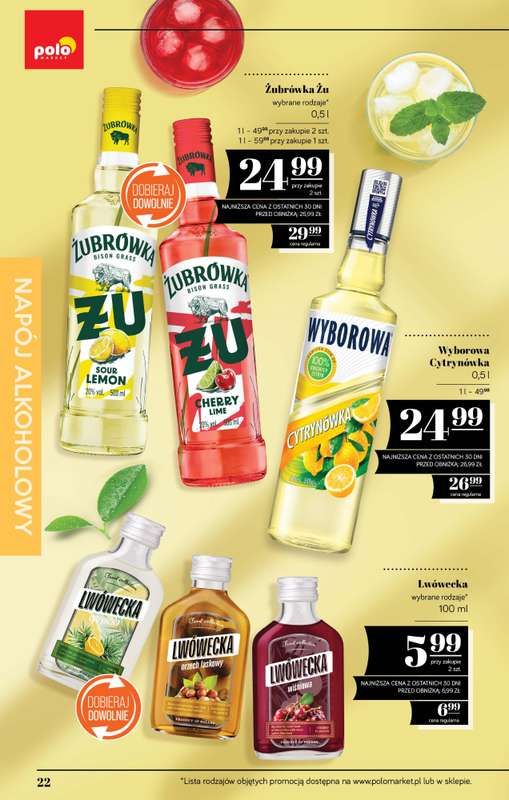 POLOmarket - gazetka promocyjna Katalog alkoholi  do środy 17.06 - strona 22
