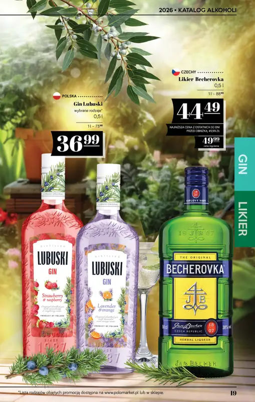 POLOmarket - gazetka promocyjna Katalog alkoholi  do środy 17.06 - strona 19
