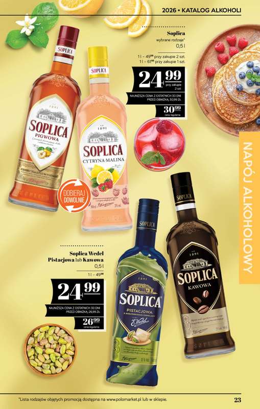 POLOmarket - gazetka promocyjna Katalog alkoholi  do środy 17.06 - strona 23