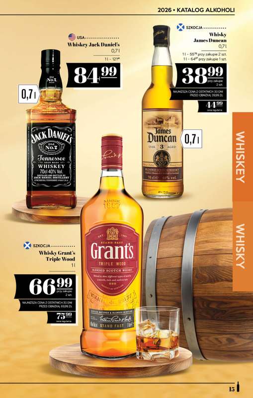 POLOmarket - gazetka promocyjna Katalog alkoholi  do środy 17.06 - strona 15