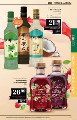 POLOmarket - gazetka promocyjna Katalog alkoholi  do środy 17.06 - strona 25