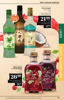 POLOmarket - gazetka promocyjna Katalog alkoholi  do środy 17.06 - strona 25