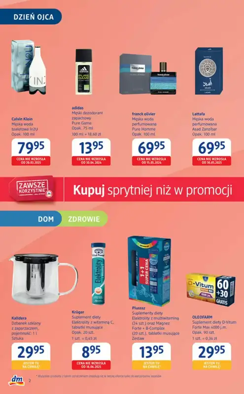 Drogerie DM - gazetka promocyjna Gazetka  do środy 17.06 - strona 2