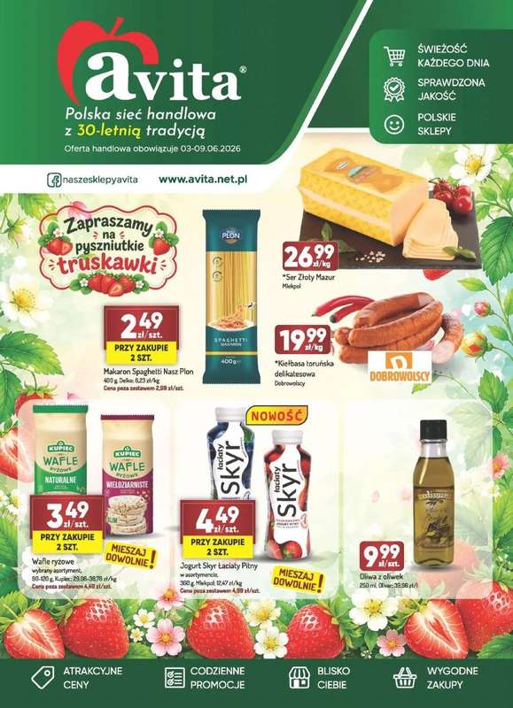 Avita - gazetka promocyjna Gazetka od środy 03.06 do wtorku 09.06