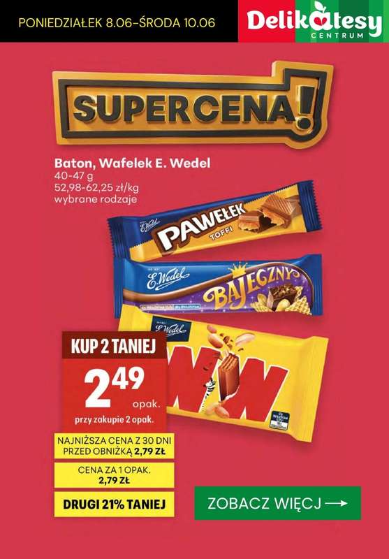 Delikatesy Centrum - gazetka promocyjna Najlepsze promocje! od czwartku 04.06 do środy 10.06 - strona 10