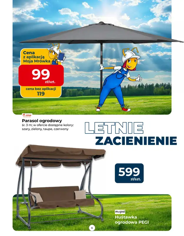 PSB Mrówka - gazetka promocyjna Gazetka od środy 03.06 do soboty 13.06 - strona 6