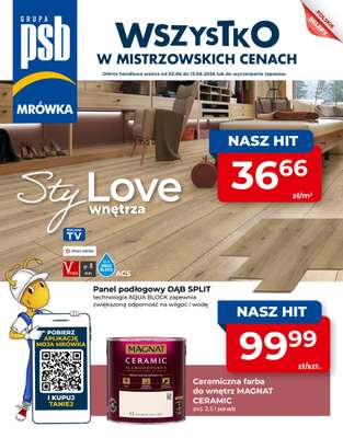 PSB Mrówka - gazetka promocyjna Gazetka od środy 03.06 do soboty 13.06