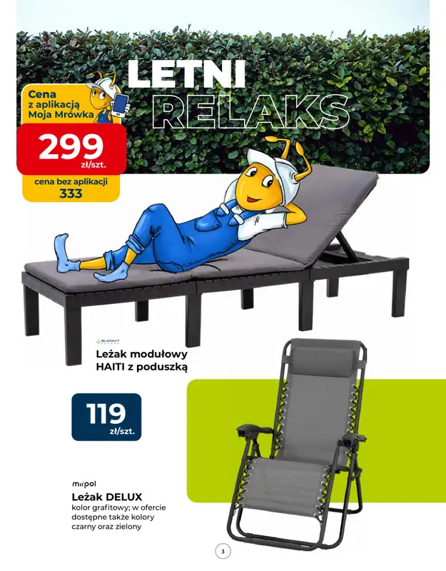 PSB Mrówka - gazetka promocyjna Gazetka od środy 03.06 do soboty 13.06 - strona 3