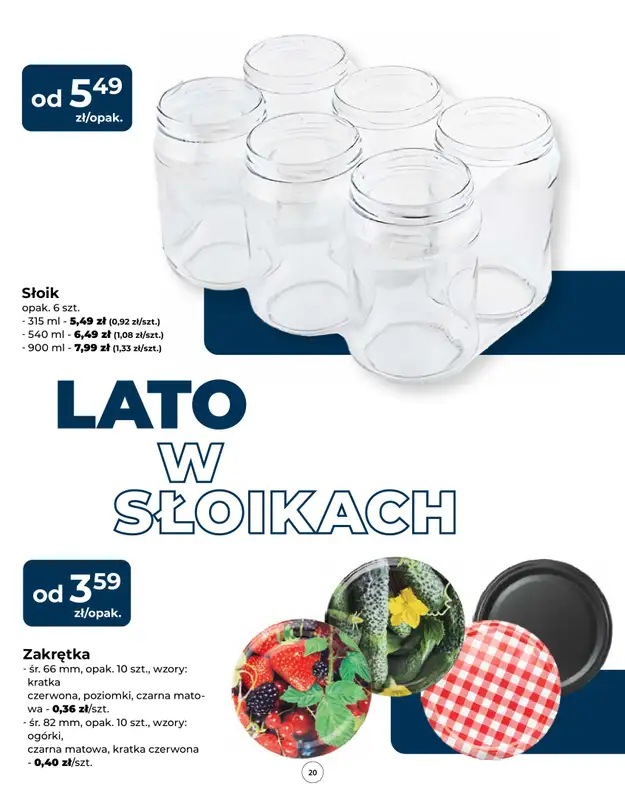 PSB Mrówka - gazetka promocyjna Gazetka od środy 03.06 do soboty 13.06 - strona 20