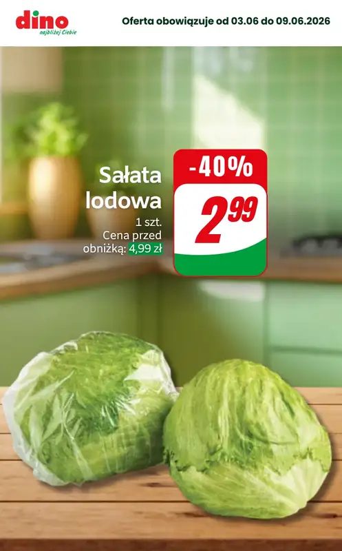 Dino - gazetka promocyjna Nawet do -50% TANIEJ od czwartku 04.06 do wtorku 09.06 - strona 8