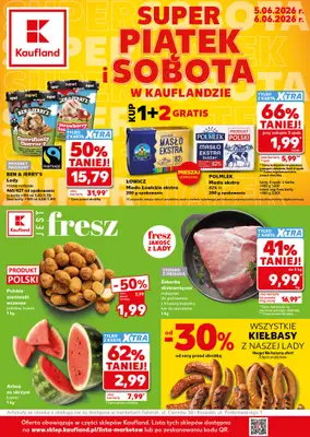 Kaufland - gazetka promocyjna Oferta Kaufland - SUPER SOBOTA od soboty 06.06 do soboty 06.06