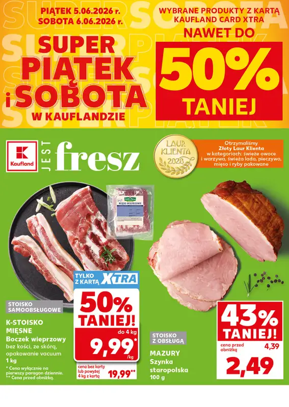 Kaufland - gazetka promocyjna Oferta Kaufland - SUPER SOBOTA   - strona 2