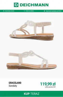 Deichmann - gazetka promocyjna Buty na wesele od środy 03.06  - strona 5