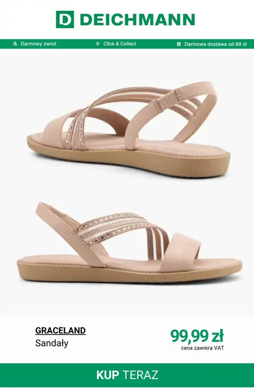 Deichmann - gazetka promocyjna Buty na wesele od środy 03.06  - strona 7