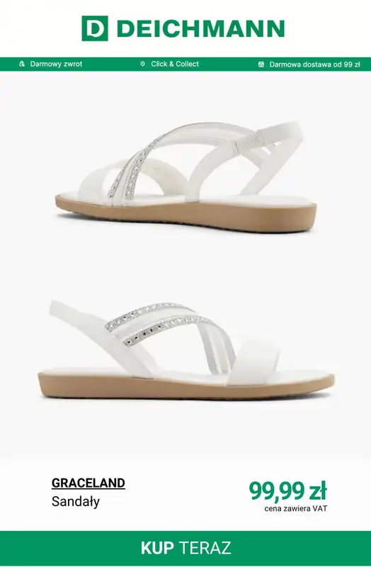 Deichmann - gazetka promocyjna Buty na wesele od środy 03.06  - strona 3