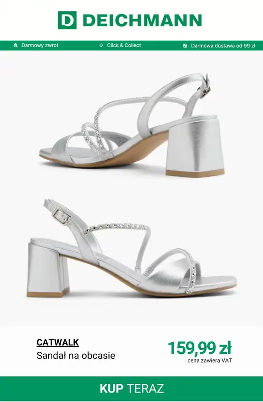 Deichmann - gazetka promocyjna Buty na wesele od środy 03.06  - strona 2