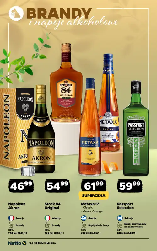 Netto - gazetka promocyjna Mocna Kolekcja - Alkohole Mocne  do soboty 20.06 - strona 12