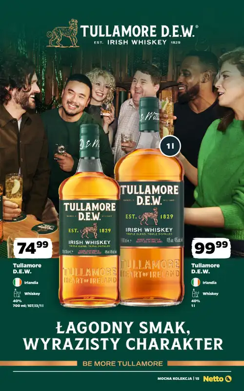 Netto - gazetka promocyjna Mocna Kolekcja - Alkohole Mocne  do soboty 20.06 - strona 15