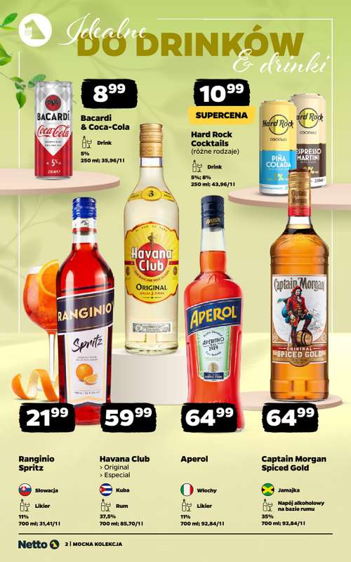 Netto - gazetka promocyjna Mocna Kolekcja - Alkohole Mocne  do soboty 20.06 - strona 2