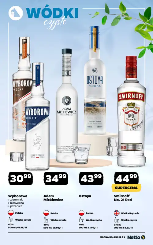 Netto - gazetka promocyjna Mocna Kolekcja - Alkohole Mocne  do soboty 20.06 - strona 9