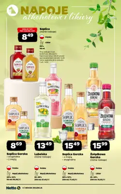 Netto - gazetka promocyjna Mocna Kolekcja - Alkohole Mocne  do soboty 20.06 - strona 4