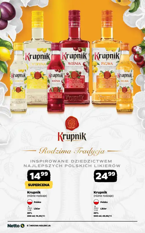 Netto - gazetka promocyjna Mocna Kolekcja - Alkohole Mocne  do soboty 20.06 - strona 6