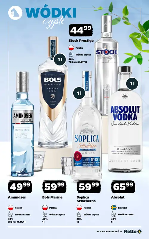 Netto - gazetka promocyjna Mocna Kolekcja - Alkohole Mocne  do soboty 20.06 - strona 11