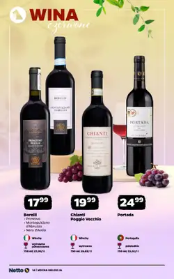 Netto - gazetka promocyjna Mocna Kolekcja - Wina  do soboty 20.06 - strona 14