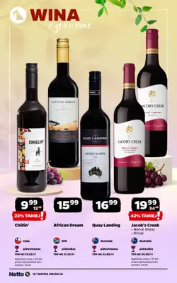 Netto - gazetka promocyjna Mocna Kolekcja - Wina  do soboty 20.06 - strona 16